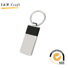 Fashion Gift Zinc Alloy Customized Metal Keyring with Laser Logo